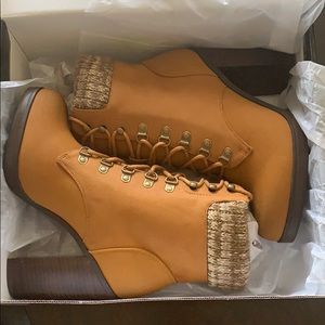 Sweater Heel Booties